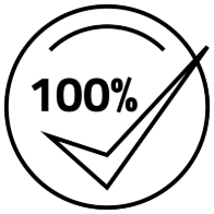 100% Satisfaction Guaranteed